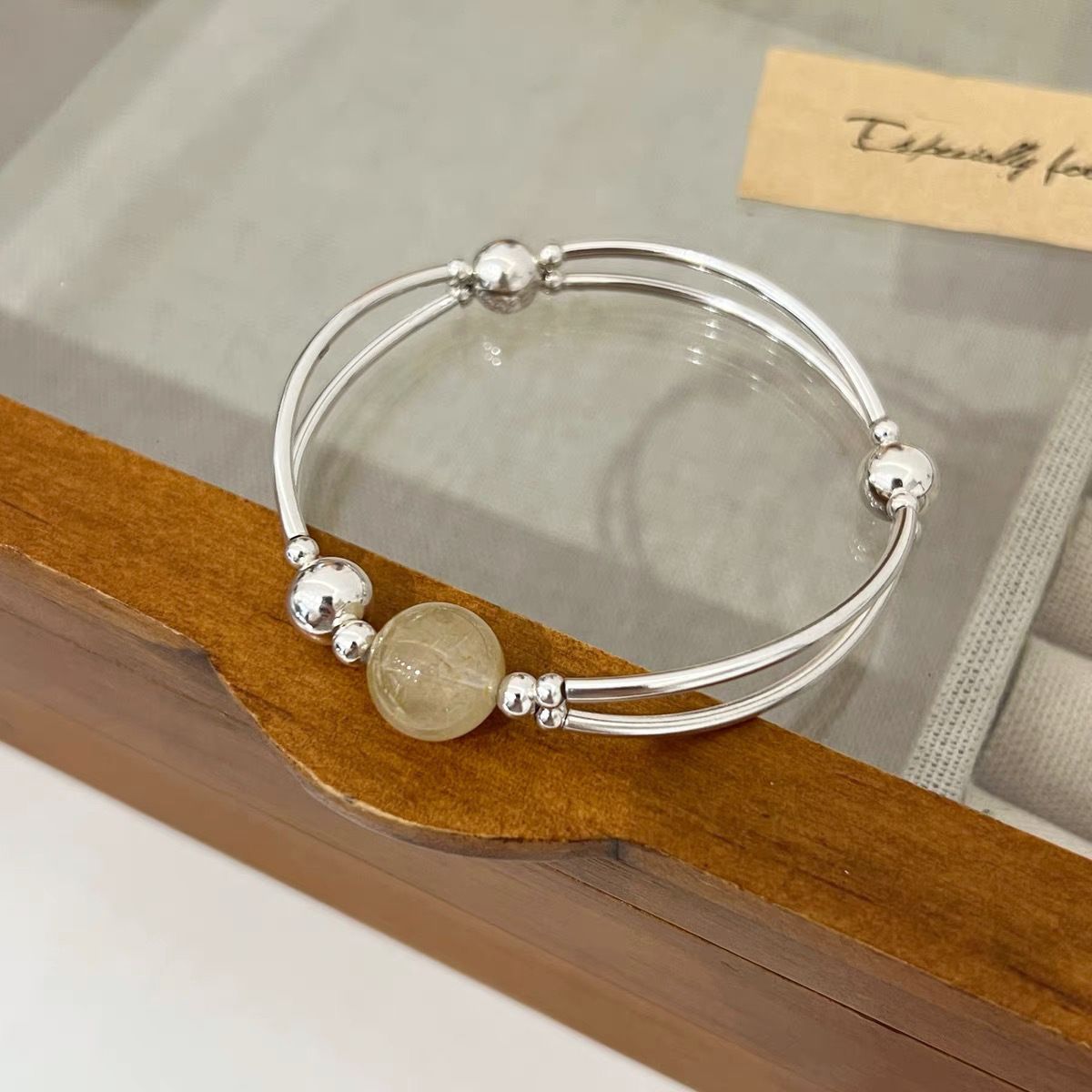 Rutilated Quartz Bracelet
