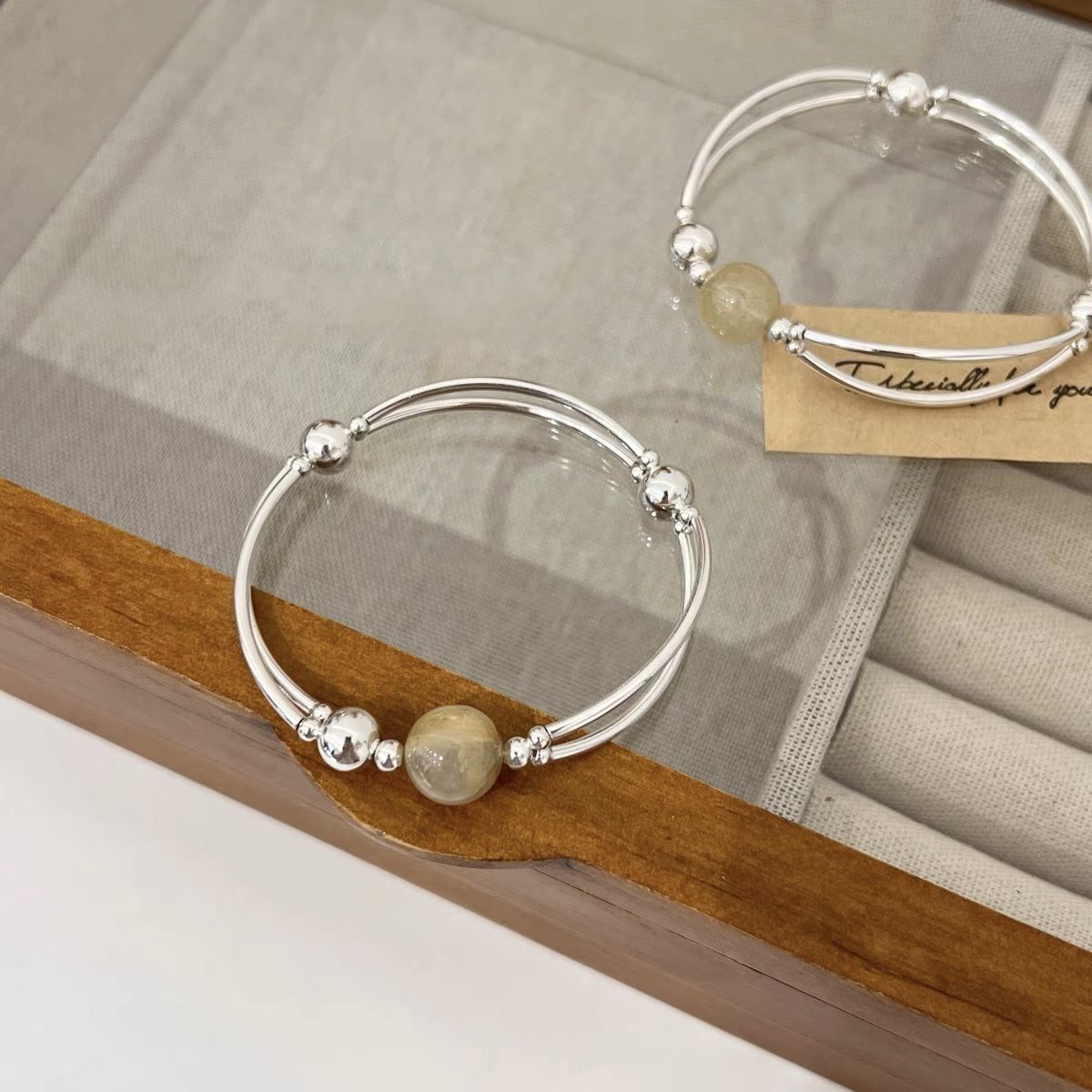 Rutilated Quartz Bracelet