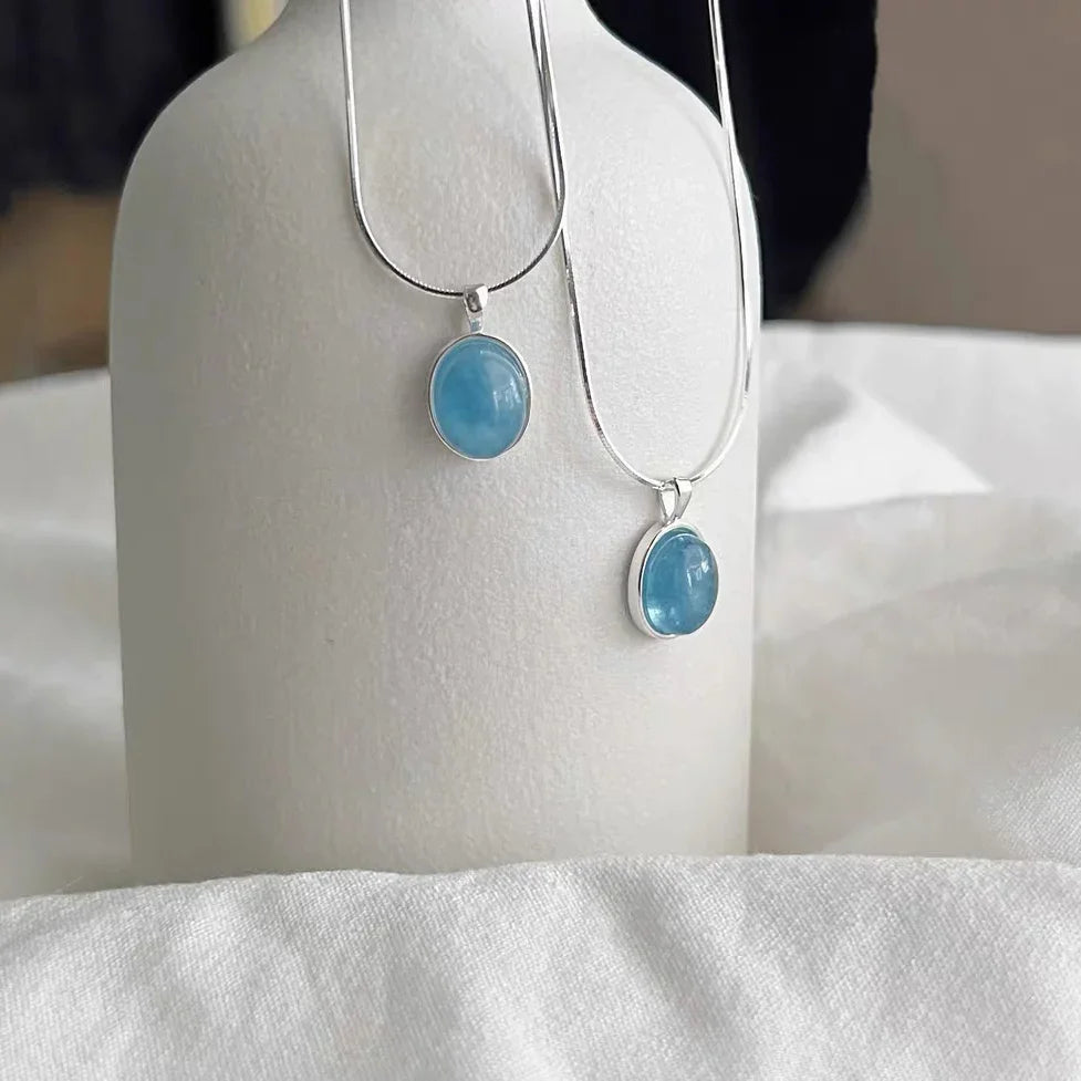 Danube Aquamarine Necklace