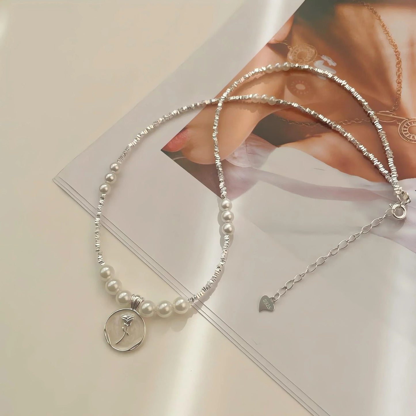 Rose Maiden – Sterling Silver Necklace