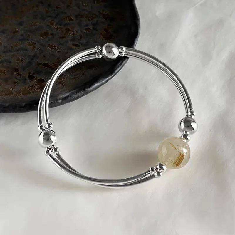 Rutilated Quartz Bracelet