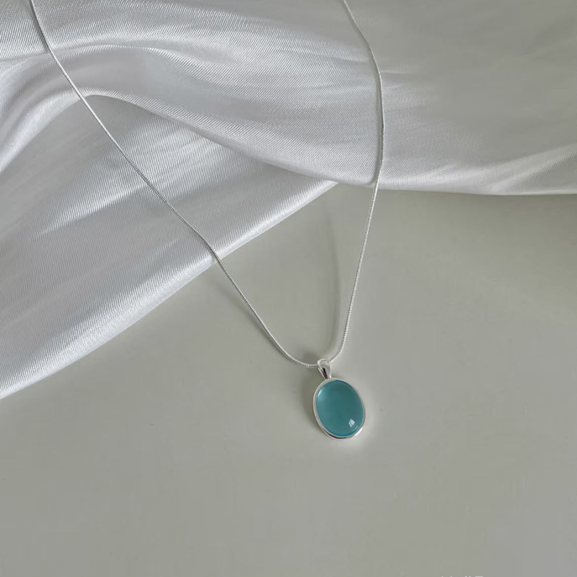 Danube Aquamarine Necklace