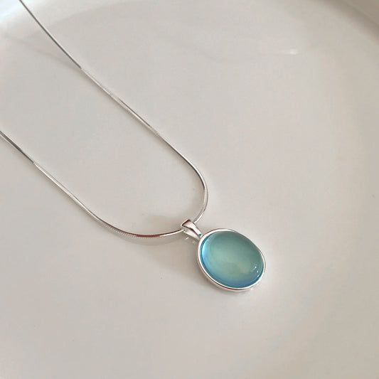 Danube Aquamarine Necklace