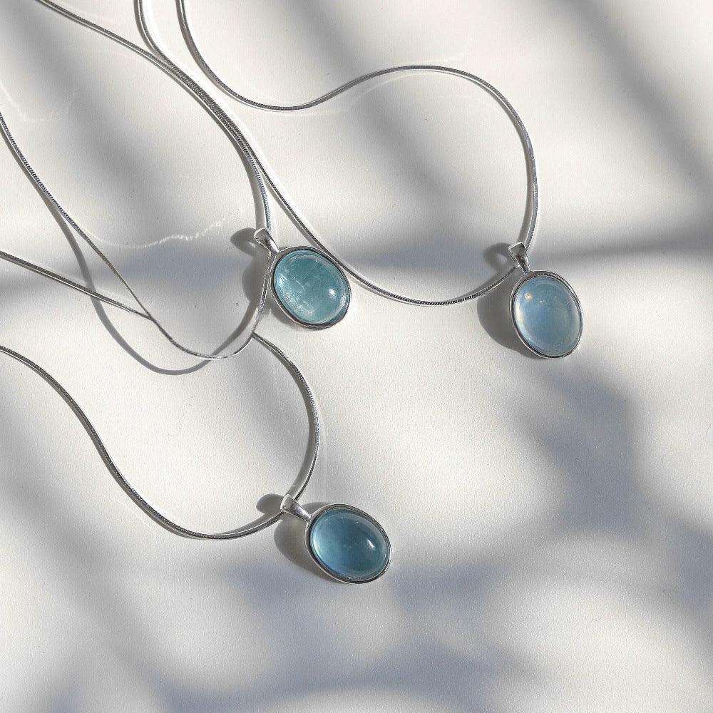 Danube Aquamarine Necklace