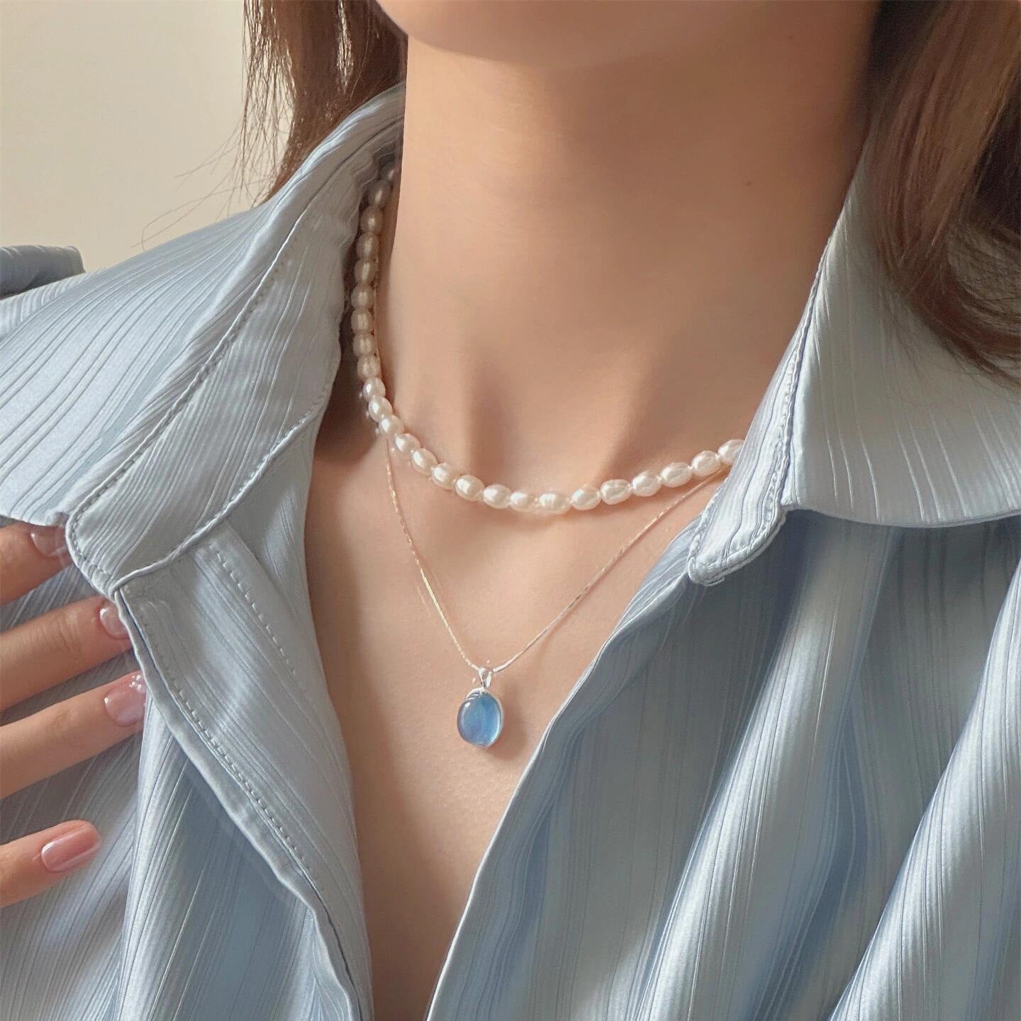 Danube Aquamarine Necklace