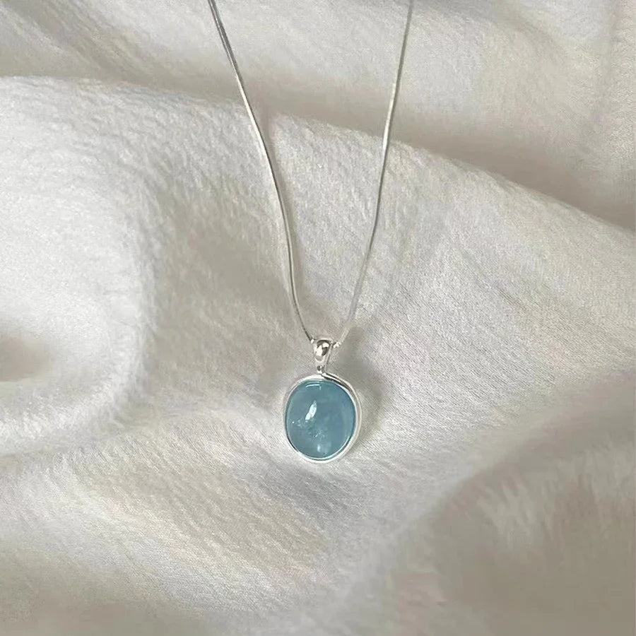 Danube Aquamarine Necklace