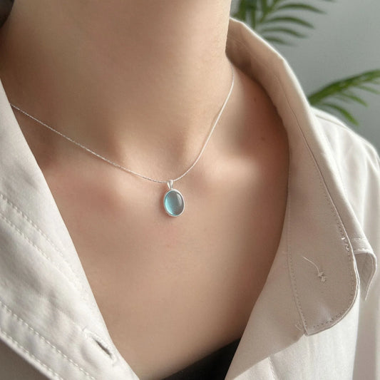 Danube Aquamarine Necklace