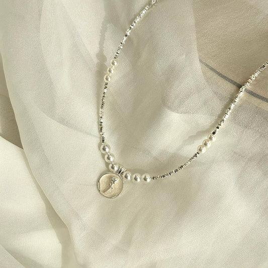 Rose Maiden – Sterling Silver Necklace