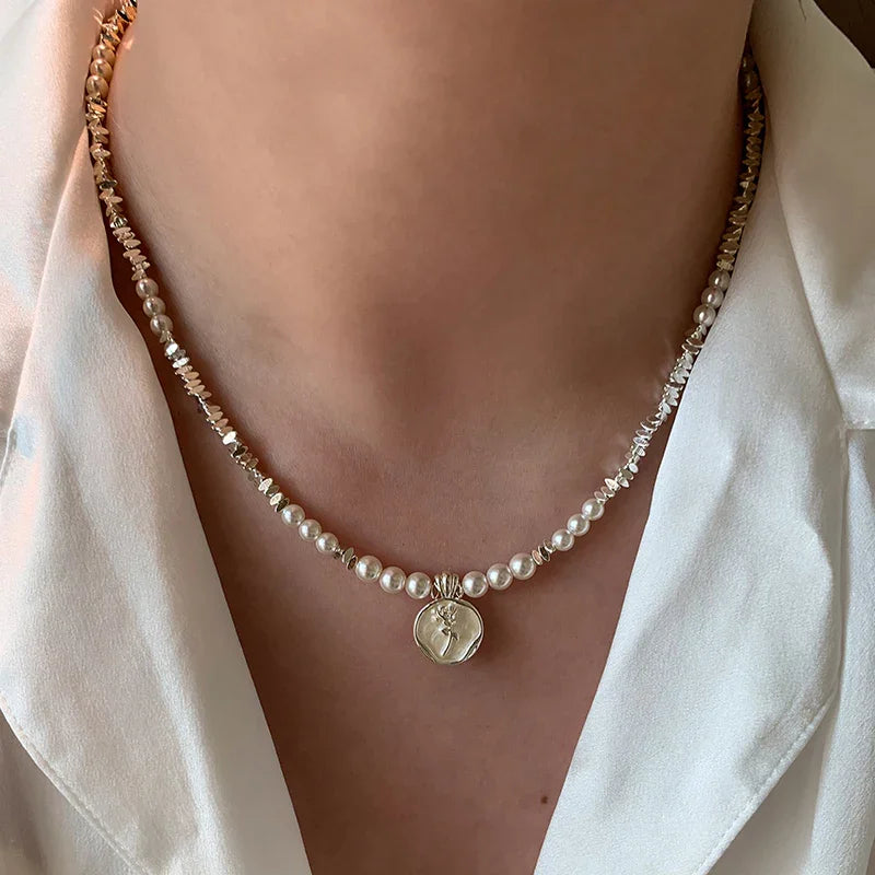 Rose Maiden – Sterling Silver Necklace