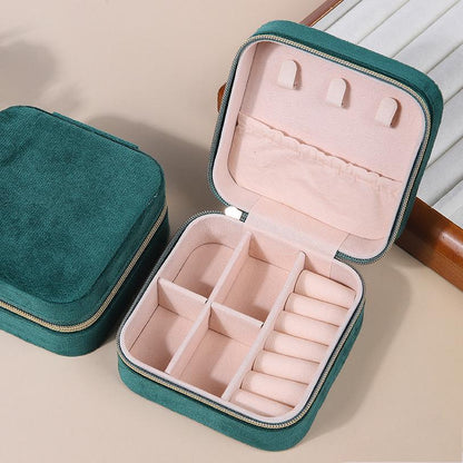 Velvet Jewelry Storage Box