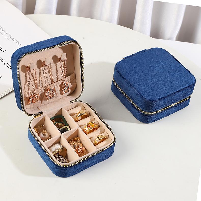 Velvet Jewelry Storage Box