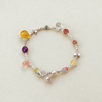 Candyhouse Kristall Silber Armband