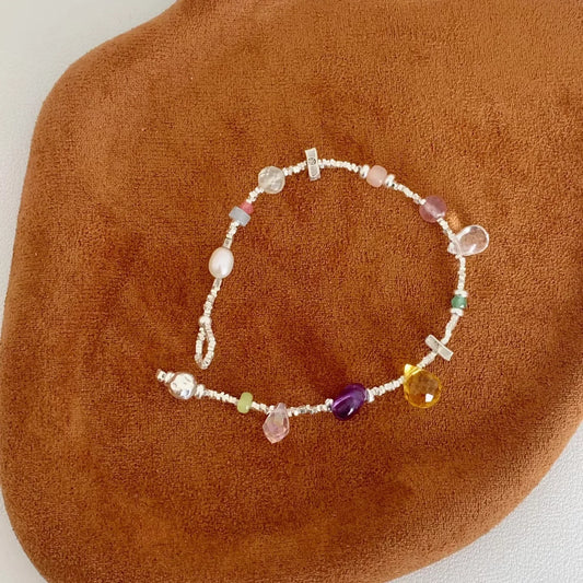 Candyhouse Crystal Silver Bracelet