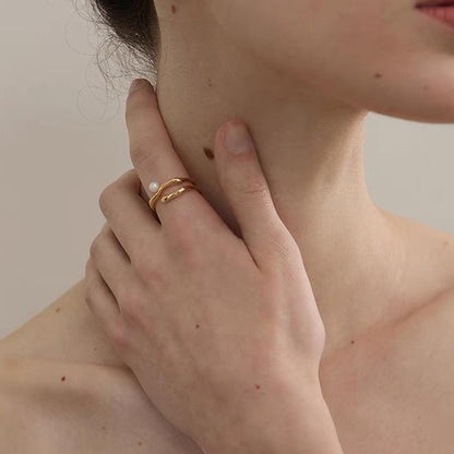 Natural Pearl Ring