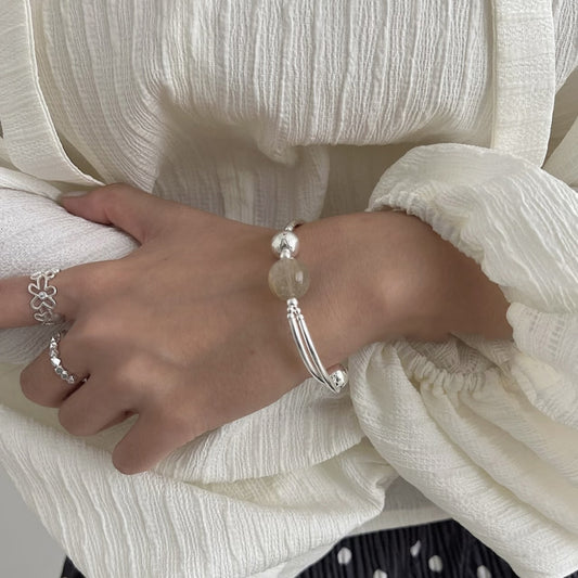 Rutilated Quartz Bracelet