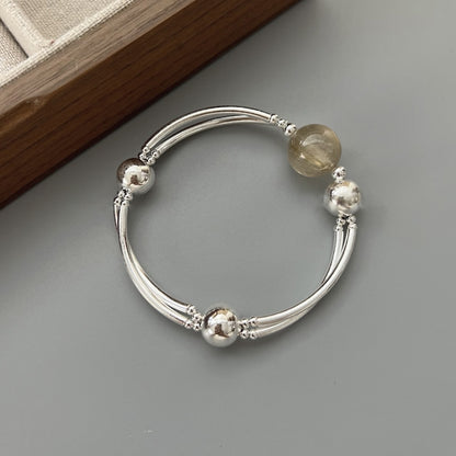 Rutilated Quartz Bracelet
