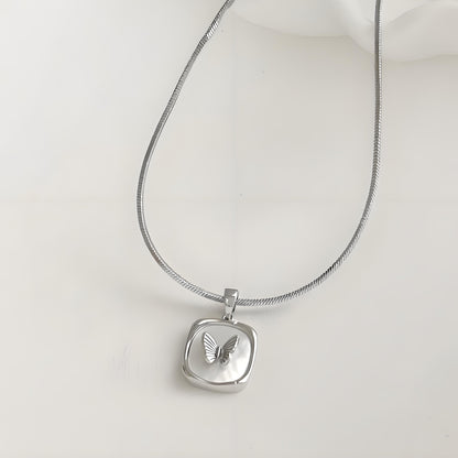 Escape of the Butterfly – Sterling Silver Necklace