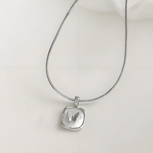 Escape of the Butterfly – Sterling Silver Necklace