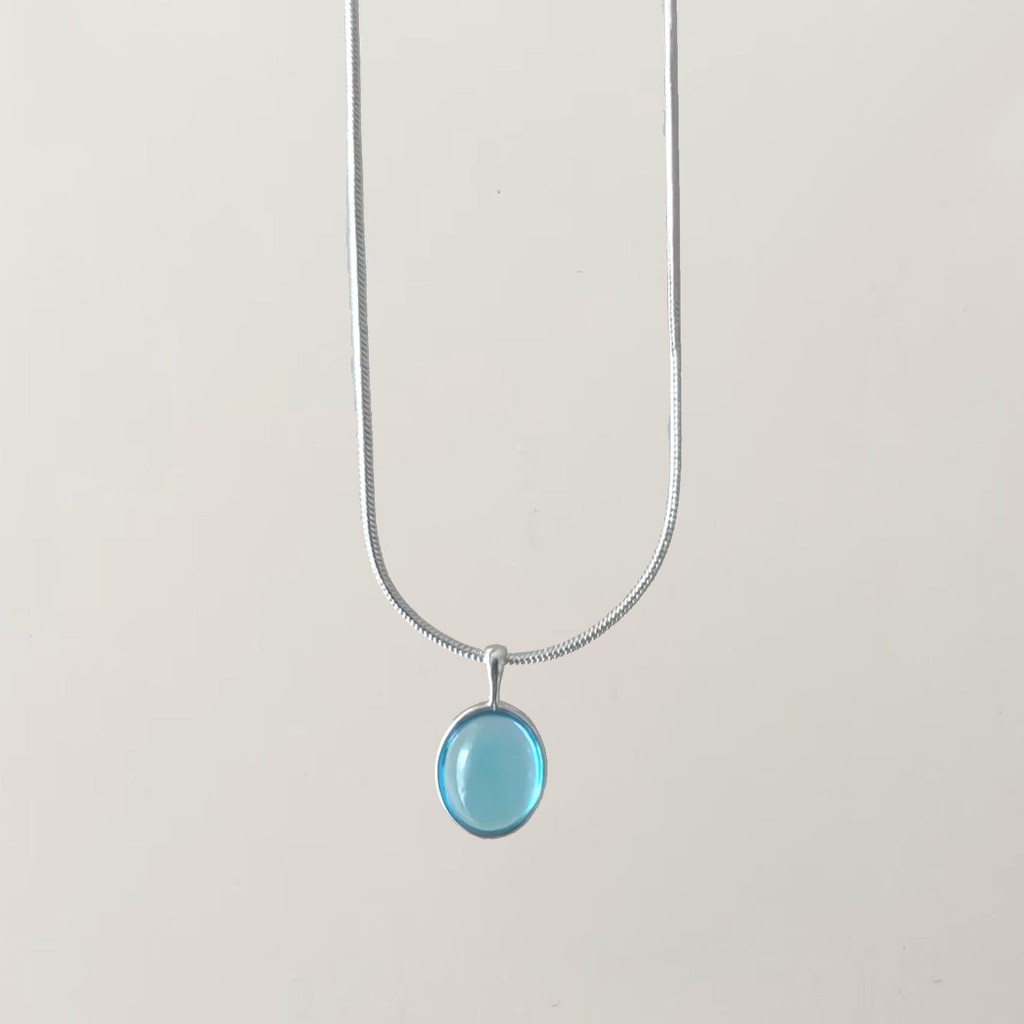 Danube Aquamarine Necklace