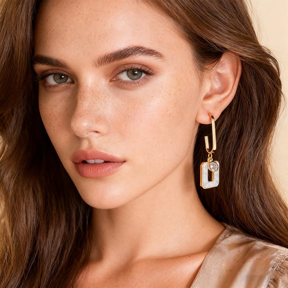Asymmetrical Long Tassel Drop Earrings
