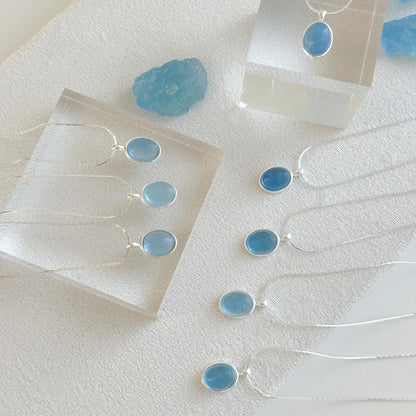 Danube Aquamarine Necklace
