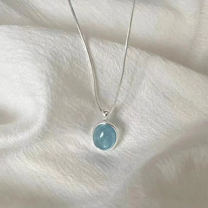 Danube Aquamarine Necklace