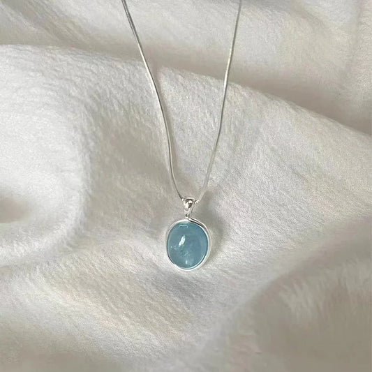 Danube Aquamarine Necklace