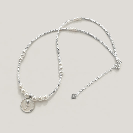 Rose Maiden – Sterling Silver Necklace