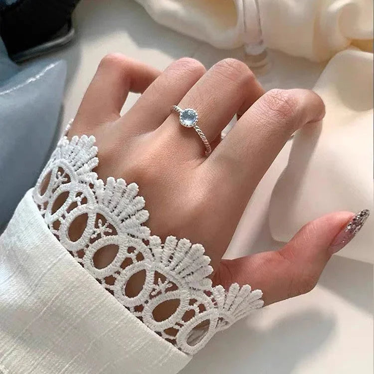 Serenity Twist – Sterling Silver Ring