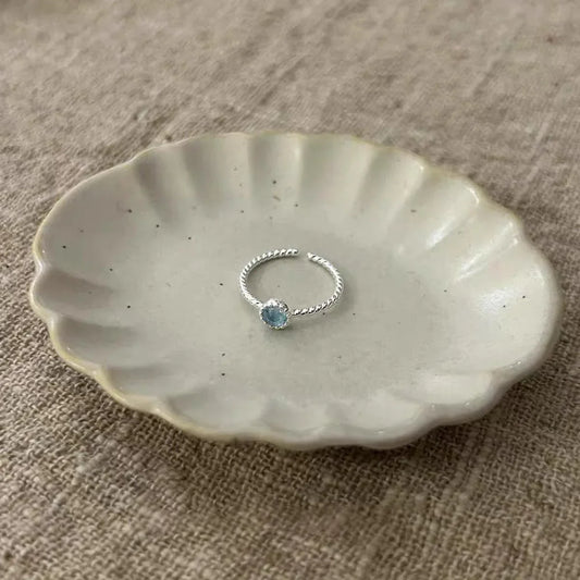 Serenity Twist – Sterling Silver Ring
